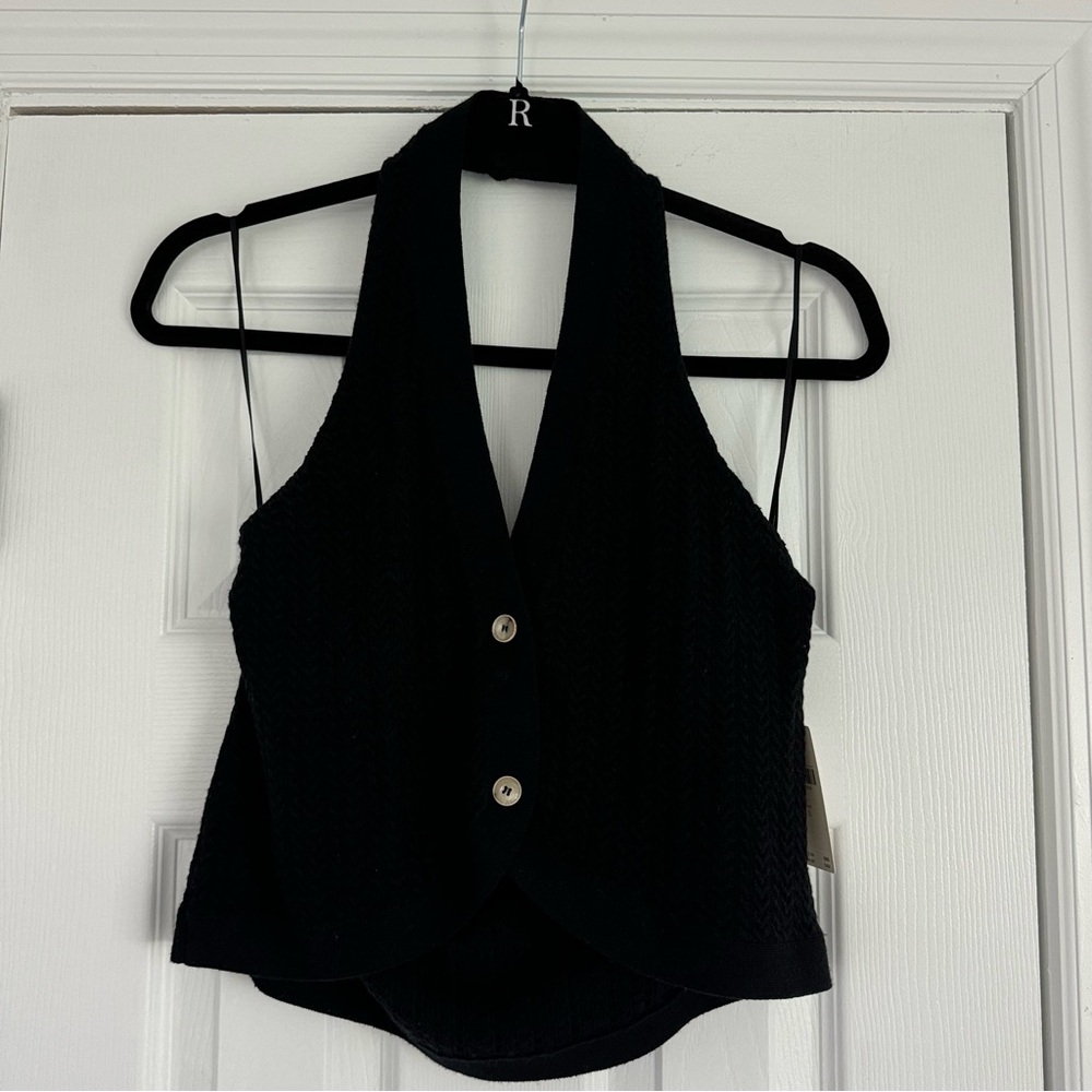 Anthropologie halter sweater